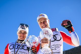 En 2023, Lara Gut-Behrami et Marco Odermatt avaient célébré ensemble le gain des globes du Super G. La Tessinoise et le Nidwaldien ont continué leur moisson depuis.